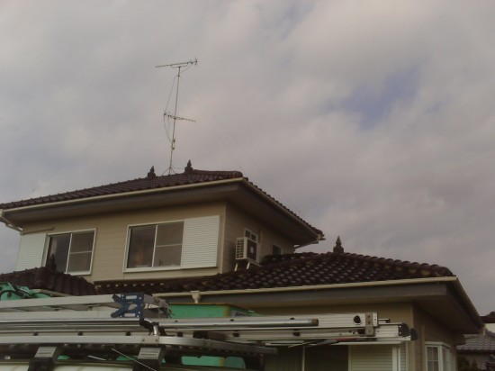 空港公団関係が設置したUHFアンテナ
